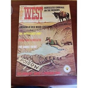January 1971 The West Teue Stories Of The‎ Old West GREAT CONDITION,  VINTAGE.